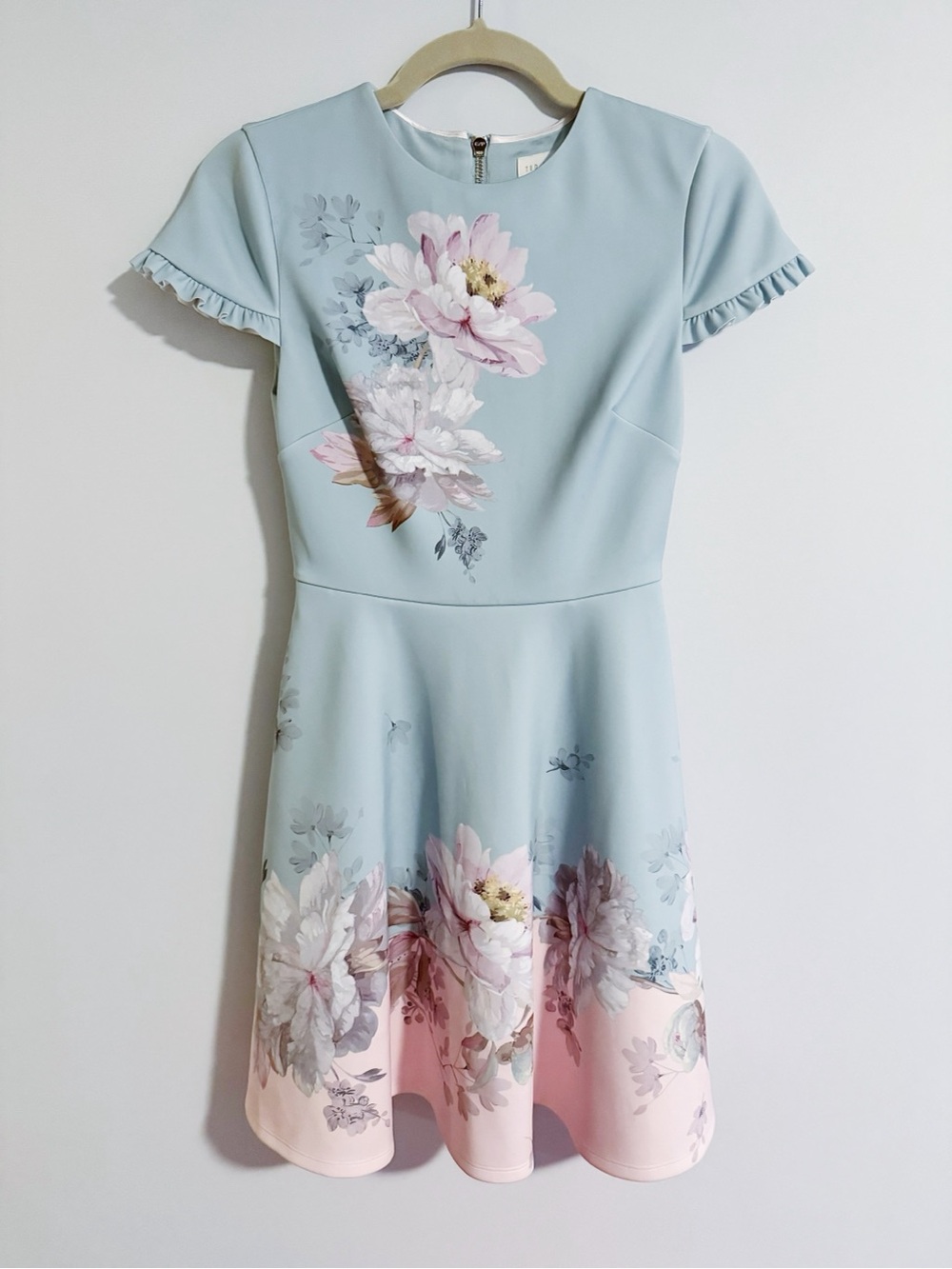 Ted Baker London - Elene Butterscotch Blue Skater Dress